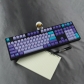 Vaporwave GMK 104+26 Full PBT Dye-subbed Keycaps Set for Cherry MX Mechanical Gaming Keyboard 64/87/98